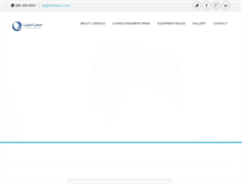 Tablet Screenshot of laserlaser.com
